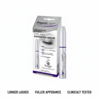RapidLash Eyelash Enhancing Serum - Longer Lashes, Fuller Appearance, Clinically Tested