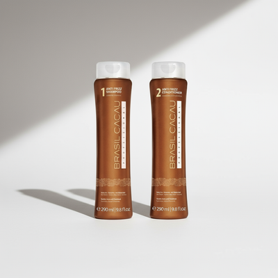 Brasil Cacau Anti-Frizz Duo Bundle - 2-Step Sulfate-Free Frizz Control System