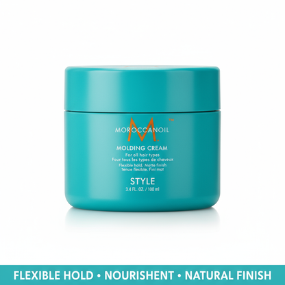Moroccanoil Molding Cream - Drop shadow with benefits