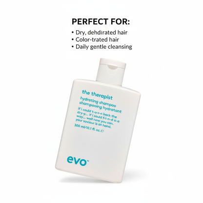 EVO the Therapist Hydrating Shampoo - 300ml for Dry Hair