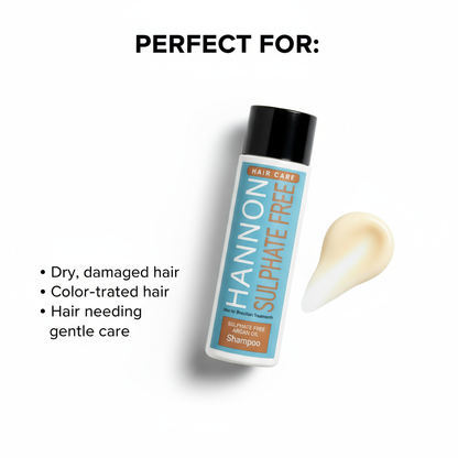Hannon Argan Oil Sulphate Free Shampoo - Perfect For