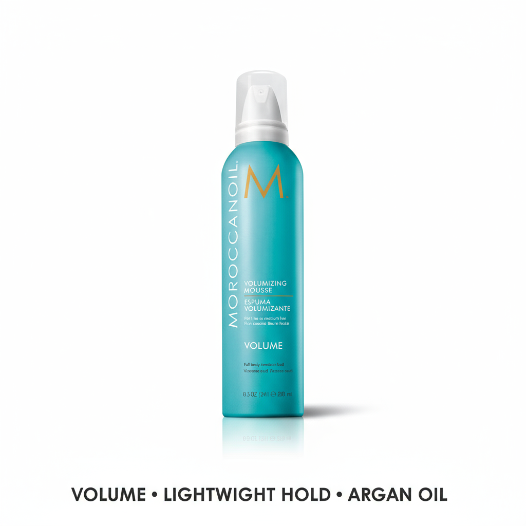 Moroccanoil Volumizing Mousse - Drop shadow with benefits
