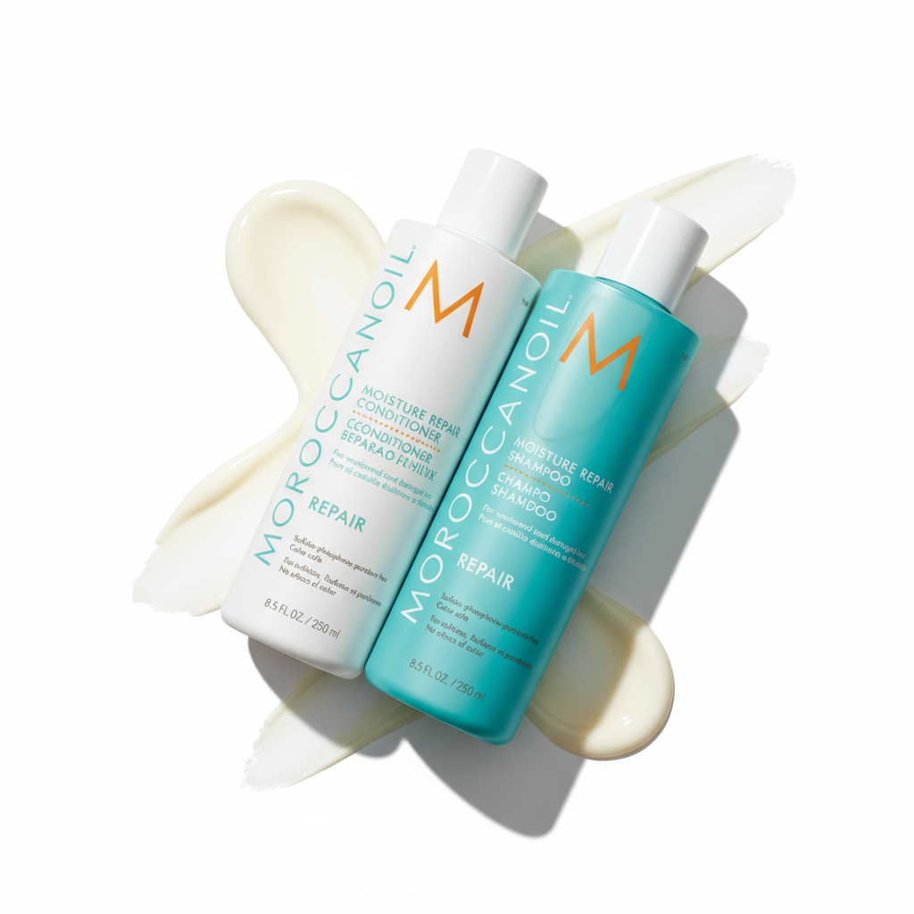 Moroccanoil Moisture Repair Bundle - Artistic with smears