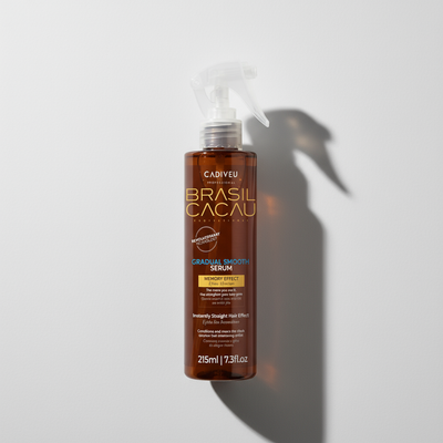 Brasil Cacau Gradual Smooth Serum 215ml - Anti Frizz Hair Serum