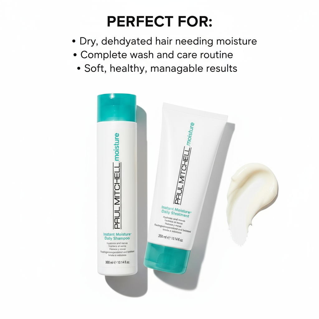 Paul Mitchell Instant Moisture Bundle - Perfect For