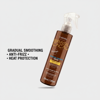 Brasil Cacau Gradual Smooth Serum 215ml - Anti Frizz Hair Serum