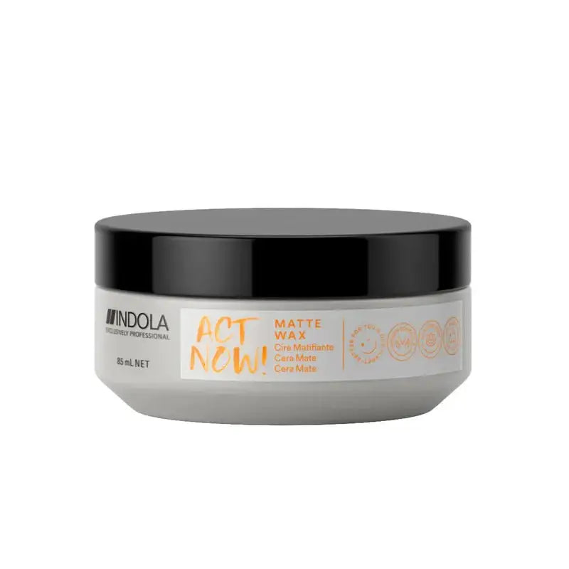 Indola Act Now Matte Wax 85ml - Shampoo