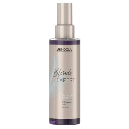 Indola Blonde Expert Insta Cool Spray 150ml for Blonde Hair - Tone Corrector, Anti-Brassiness, Professional Hair Care