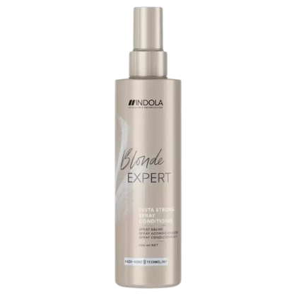 Indola Blonde Expert Insta Strong Spray: Leave-In Conditioner for Blonde & All Hair Types