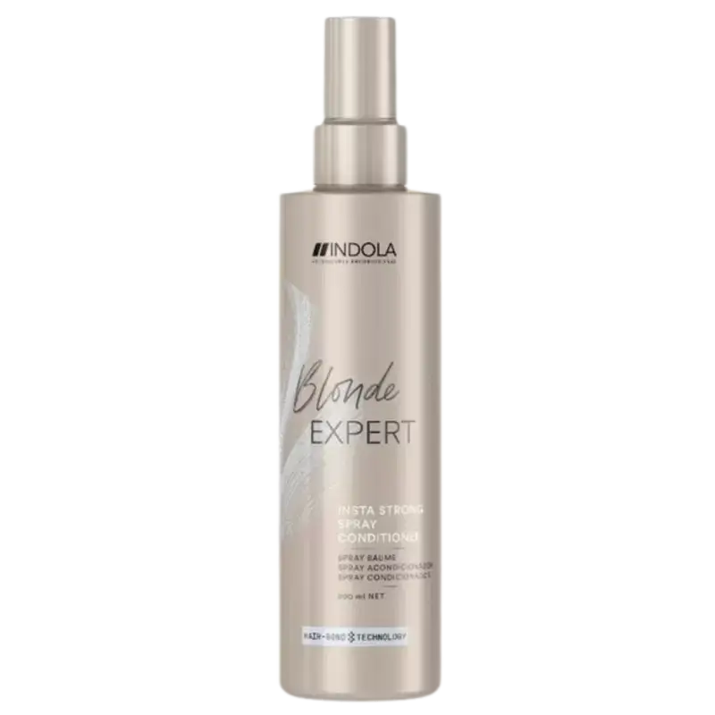 Indola Blonde Expert Insta Strong Spray: Leave-In Conditioner for Blonde & All Hair Types