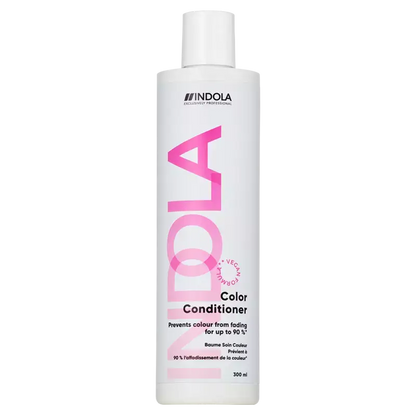 Indola Color Conditioner bottle: Protects & maintains vibrant, color-treated hair.