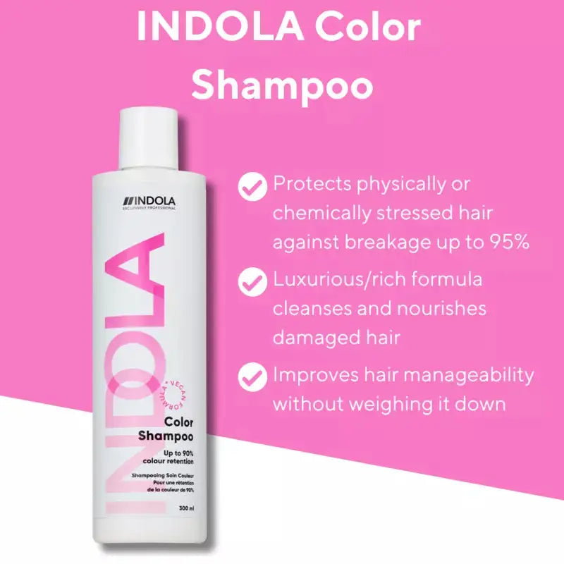 Indola Color Shampoo: Protects Color & Enhances Shine - Shop Now!"