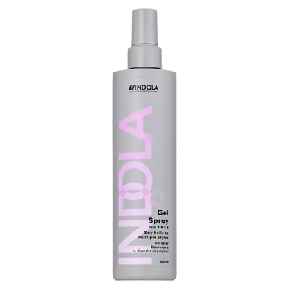 Indola Finish Gel Spray 300ml - Strong Hold, Flexible Hair Styling Spray