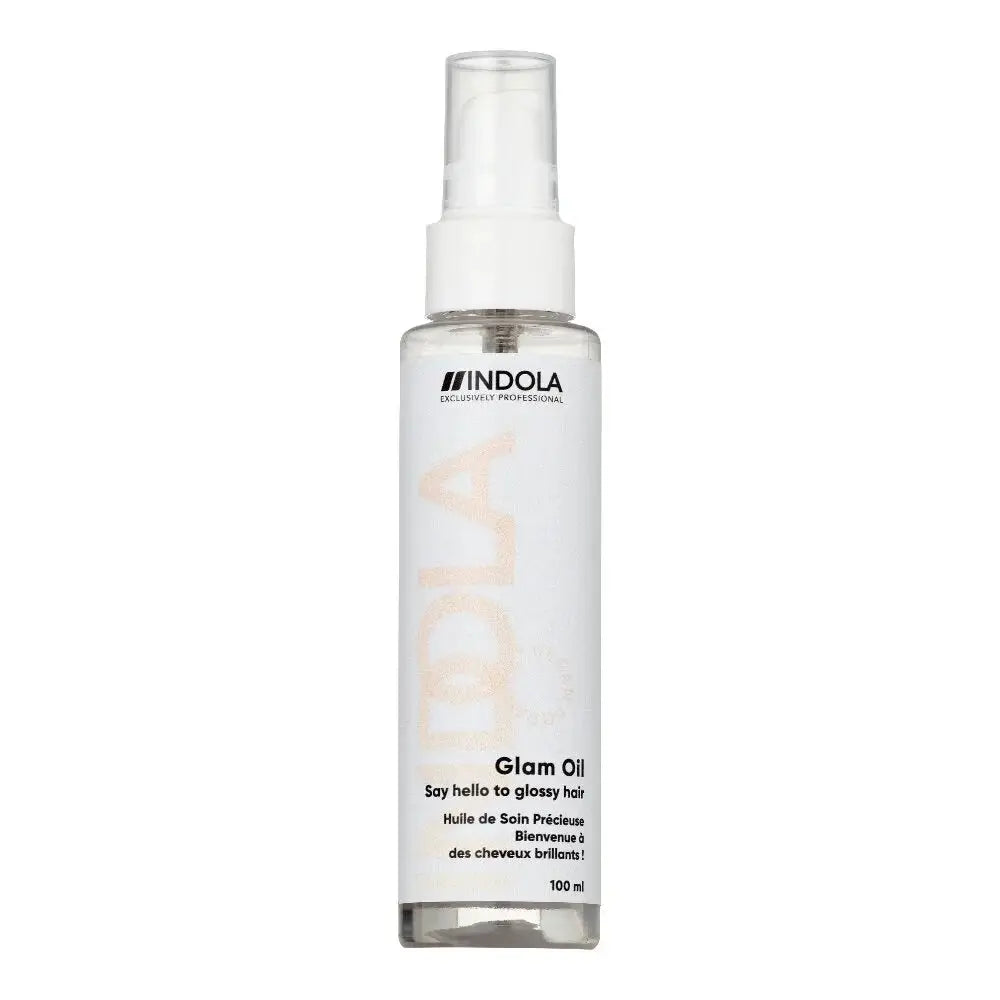 Indola Glam Oil: Hair Oil for Glossy & Frizz-Free Hair - 100ml Bottle