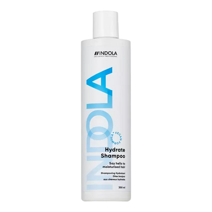 INDOLA Hydrate Shampoo - 300ml - Moisturizing Shampoo for Dry Hair, Vegan Formula, Professional Haircare, Exclusive Shampoo for Hair