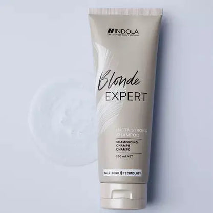 Indola Blonde Expert Shampoo: Insta Strong Shampoo for Blonde Hair | 250ml