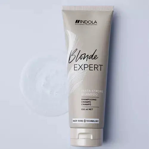 Indola Blonde Expert Shampoo: Insta Strong Shampoo for Blonde Hair | 250ml