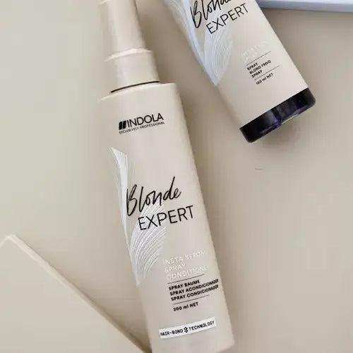 Indola Blonde Expert Insta Strong Spray: Strengthening Leave-In Conditioner for Blonde Hair
