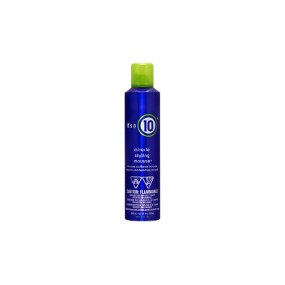 It's a 10 Miracle Styling Mousse 262ml. Volumizing Hair Mousse for Texture, Shine & Non-Stiff Hold