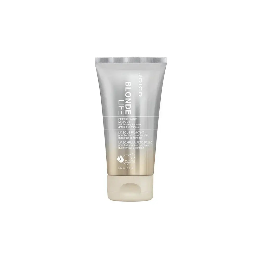 Joico Blonde Life Brightening Mask 150ml tube for vibrant blonde hair treatment