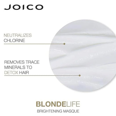 Joico Blonde Life Brightening Masque: Neutralize Chlorine & Detox Blonde Hair