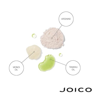 Joico Blonde Life ingredients: Arginine, Monoi Oil, Tamanu Oil for blonde hair shine & nourishment.