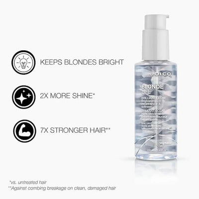 Joico Blonde Life Brightening Oil: Shine & Softness for Blonde Hair Care