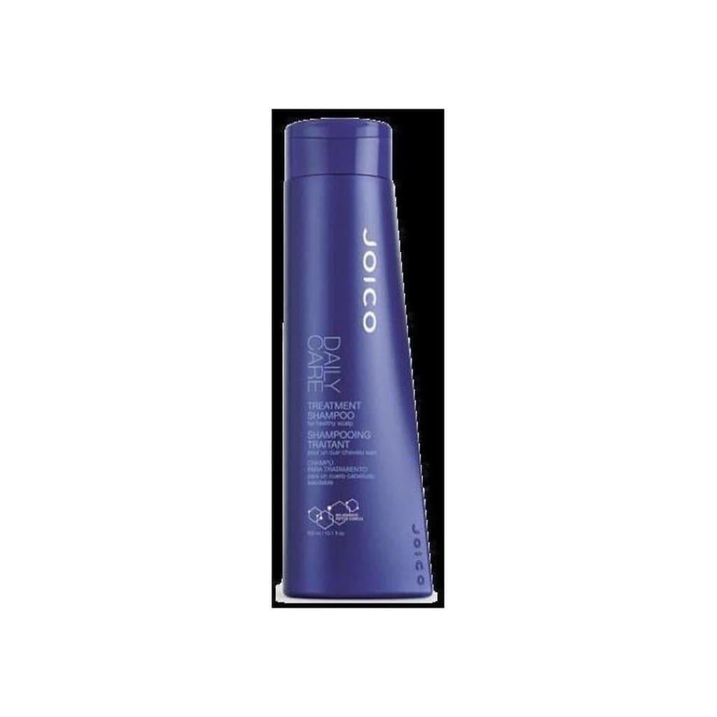 Purple bottle of Joico Daily Care Treatment Shampoo 300 ml to alleviate scalp conditions