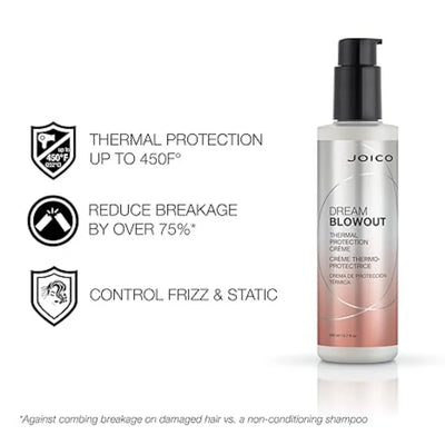 Joico Dream Blowout: Thermal Protection, Breakage Reduction, Frizz Control. Hair Blowout Cream. *