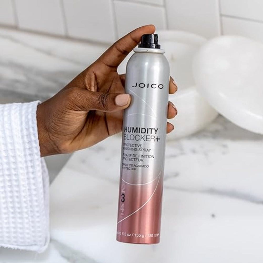 Joico Humidity Blocker Protective Finishing Spray eliminates static in hair care products