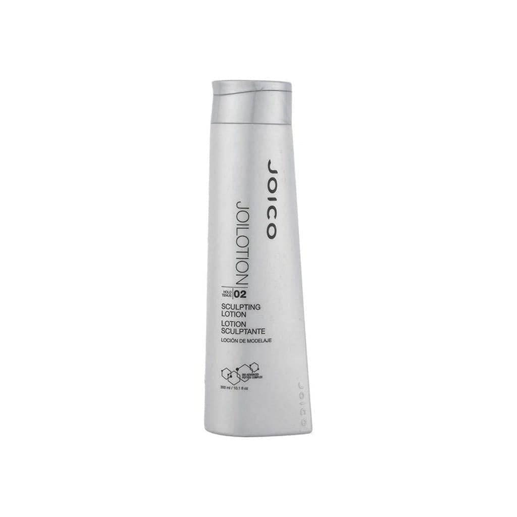 Silver bottle of Joico JoiLotion Sculpting Lotion 300ml for perfect hair styling