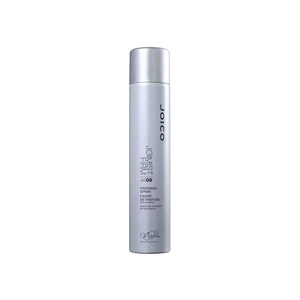 Silver aerosol can of Joico JoiMist Firm Finishing Spray 350ml for strong hold