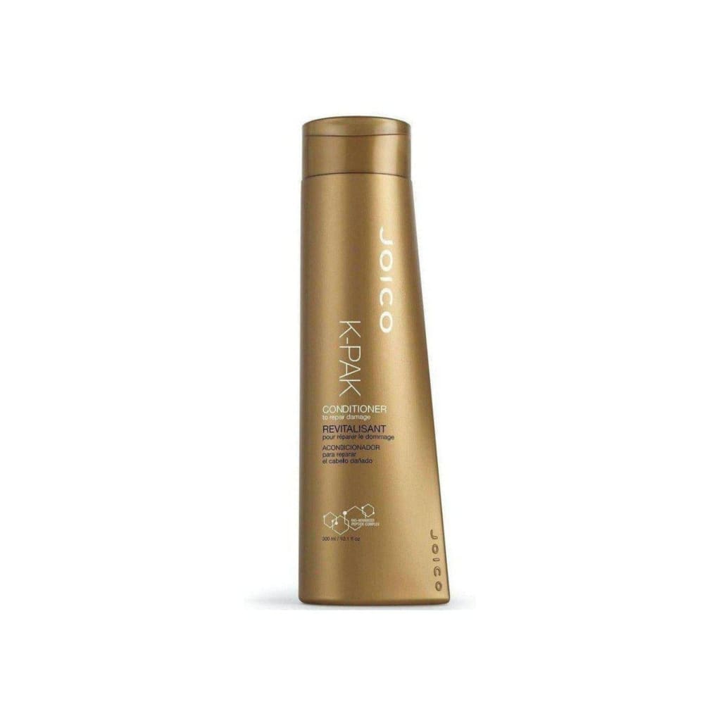 Gold-colored Joico K-PAK Conditioner 250ml for hair repair and strength