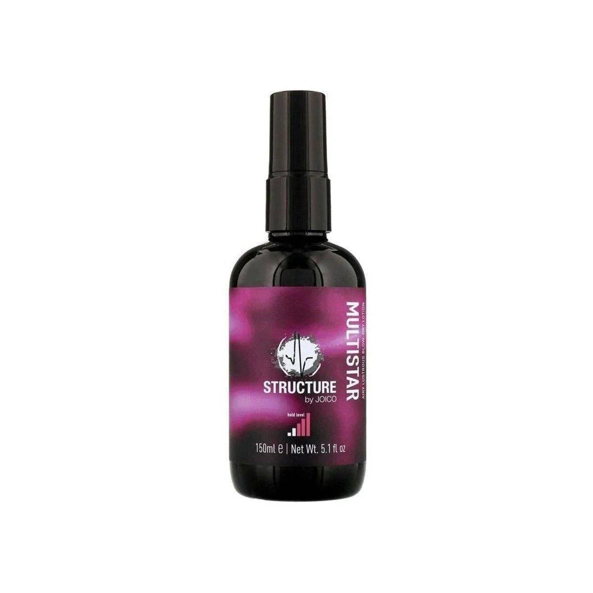 Joico Structure Multistar Airy Lustrous Blow Dry Lotion 150ml Black Bottle with Purple Label