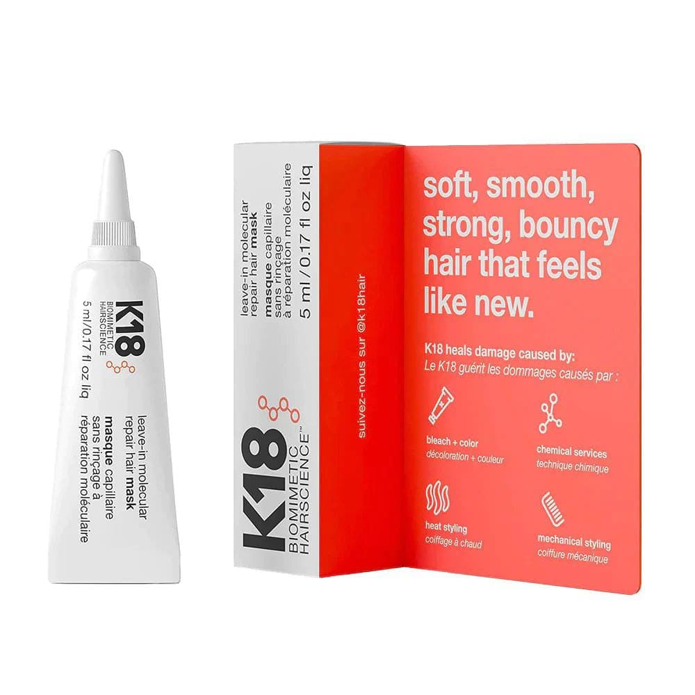 K18 Leave In Molecular Repair Hair Mask 5ml