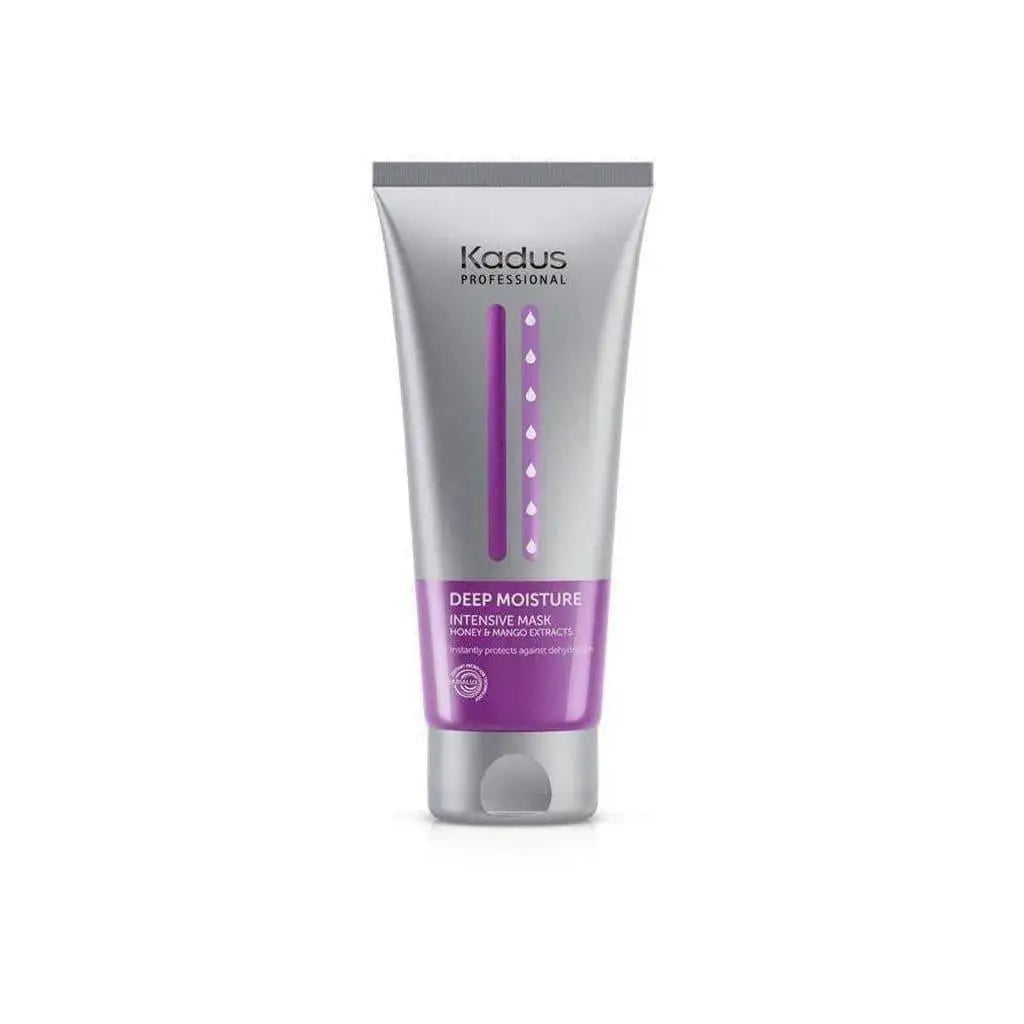 Kadus Deep Moisture Intensive Mask tube in silver and purple packaging - 200ml