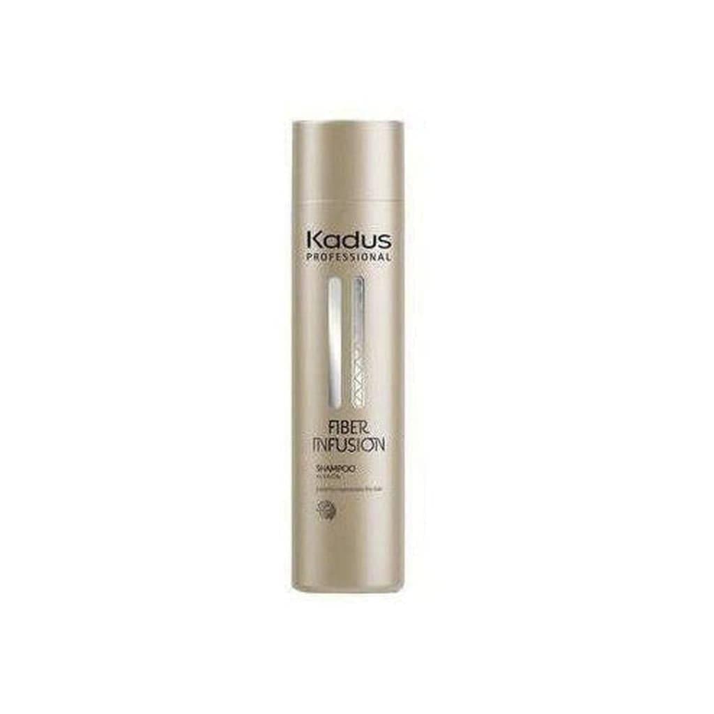 Kadus Fiber Infusion Shampoo- 250ml with a metallic beige bottle for hair repair