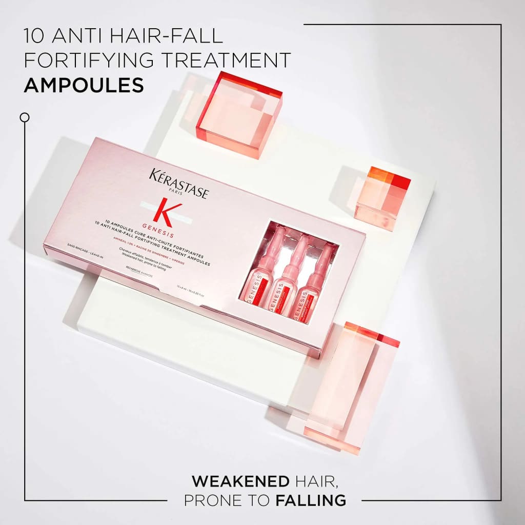 Kerastase Anti Hair-Fall Fortifying Treatment Ampoules 10x6ml End Of Range - Hair Treatment - Hair Loss Treatments