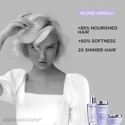 Kerastase Blond Absolu Haircare: Nourishing and Softening for Blonde Hair. Shop Now!