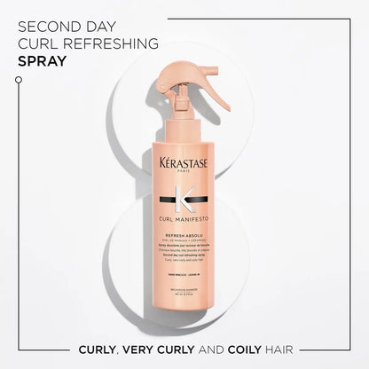 Kerastase Curl Manifesto Refresh Absolu Hair Spray - Shampoo
