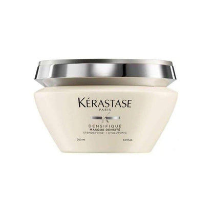 Kerastase Densifique Masque Densité - 200ml hair treatment mask in a white jar with silver lid