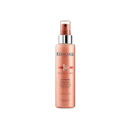 Pink spray bottle of Kérastase Discipline Anti Frizz Spray Fluidissime - 150ml