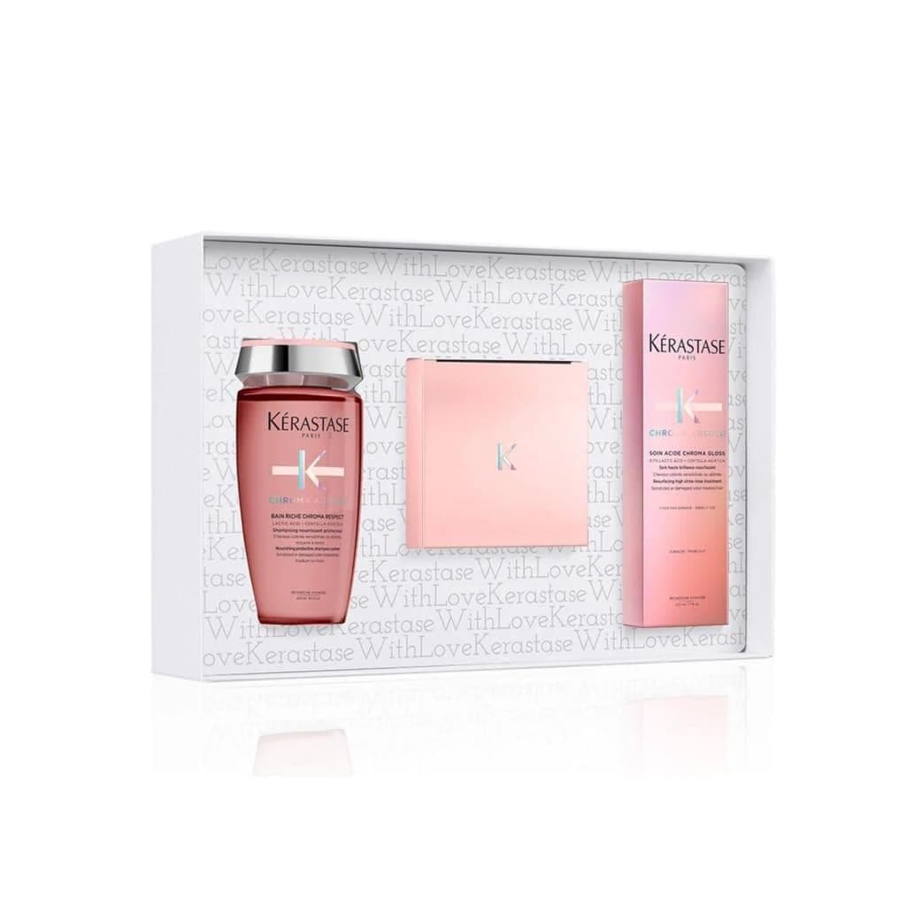 Kerastase Chroma Absolut Masque Luxury Gift Set (Free Bain) - Shampoo