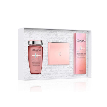 Kerastase Chroma Absolut Masque Luxury Gift Set (Free Bain) - Shampoo