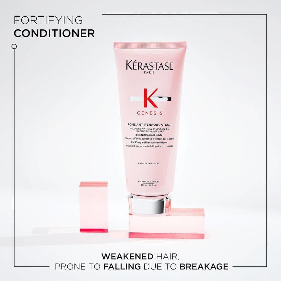 Kerastase Genesis Fondant Luxury Gift Bundle For More Strength & Less Breakage (Free Bain) - Shampoo