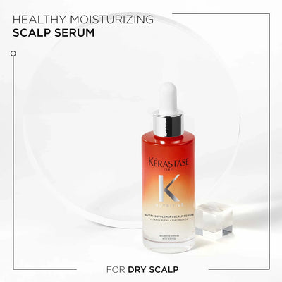 Kérastase Nutri-Supplement Scalp Serum: Hydrating hair serum for dry scalps.  Kérastase hair care product for healthy hair.