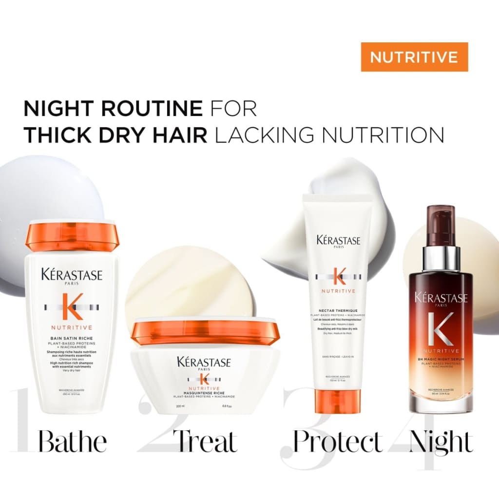 Kérastase Nutritive 8H Night Serum 90ml - Shampoo