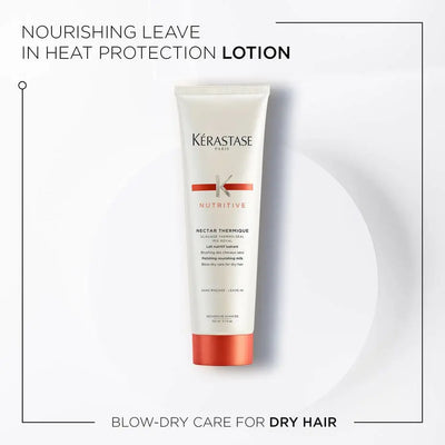 Kerastase Nutritive Nectar Thermique: Leave-In Heat Protection Lotion for Dry Hair. Nourishing Blow-Dry Care.
