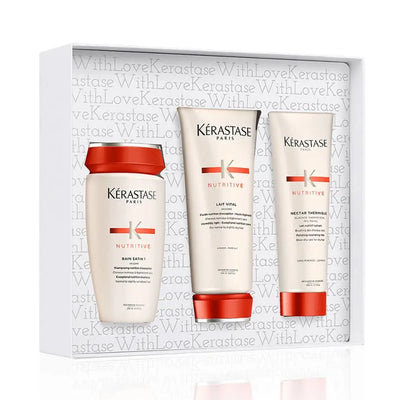 Kerastase Nutritive Holiday Gift Set: Hydrating Hair Care for Dry Hair