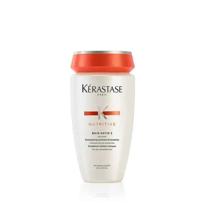 Kerastase Bain Satin 2 Shampoo for Dry Hair | Nutritive Shampoo | Hydrating Hair Care